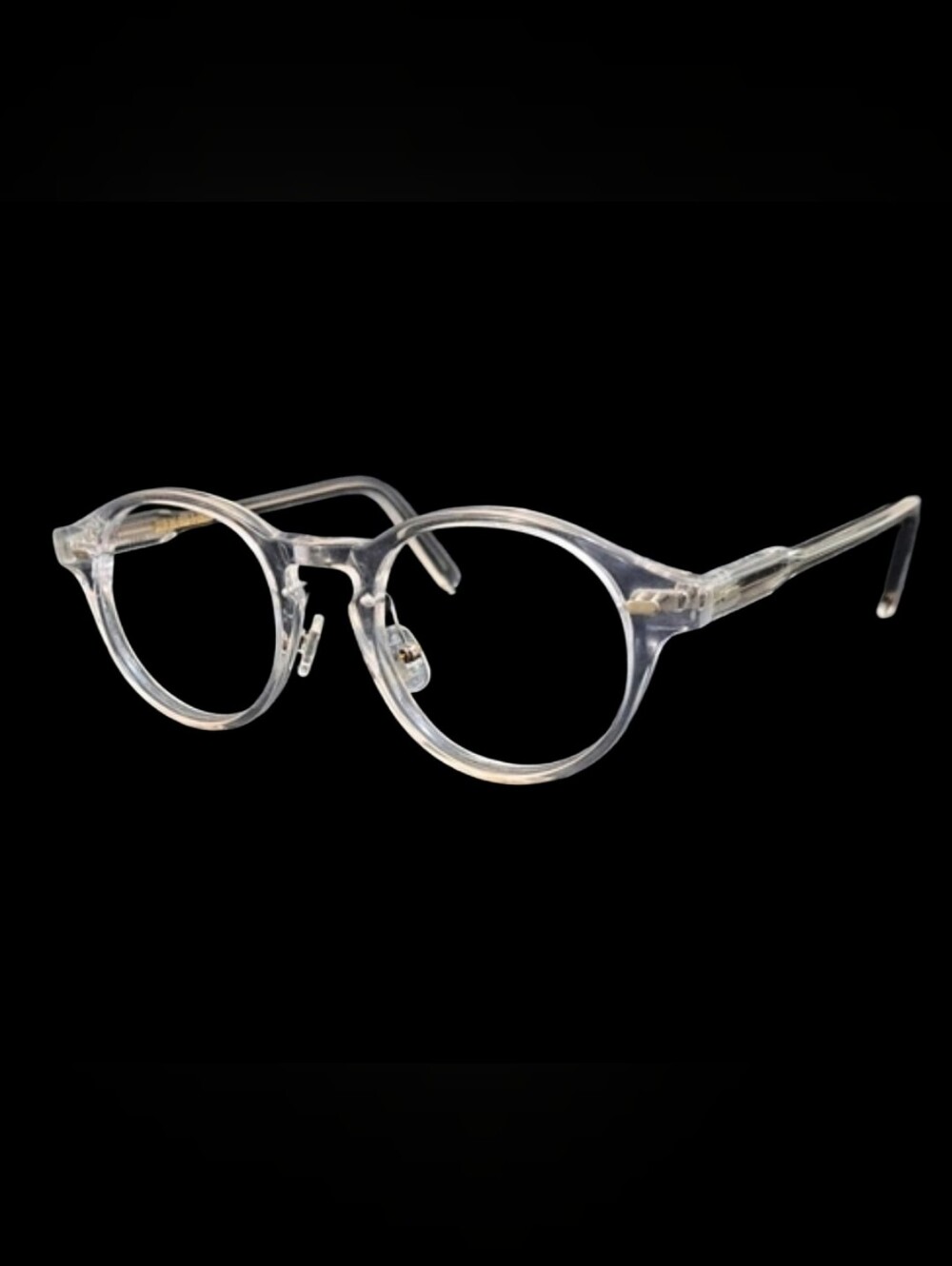 Cutler and Gross M:1234 C:X Eyeglasses Round Crystal Clear Unisex